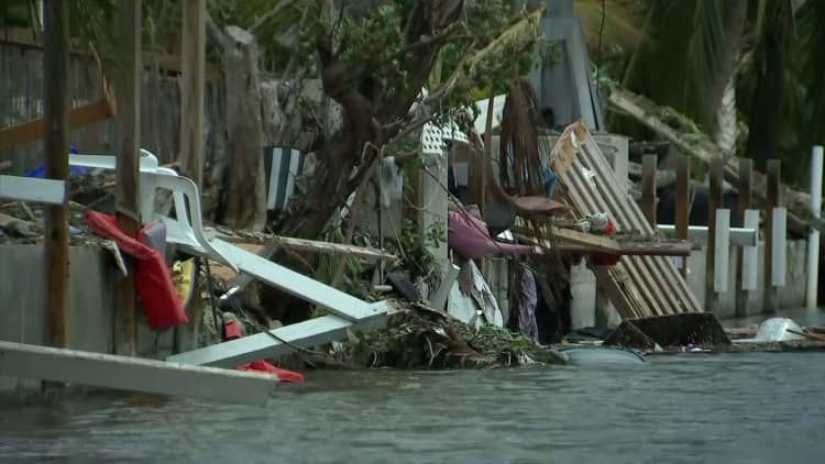 Florida evacuees stunned by Irma's wreckage