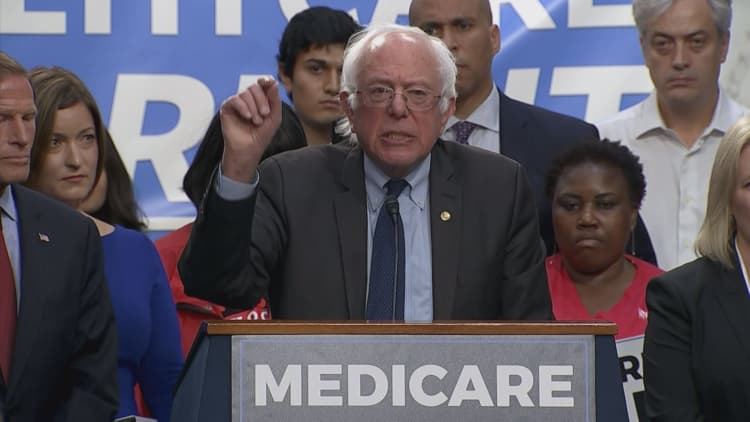 Bernie Sanders champions single-pay health-care with 'Medicare for All' speech