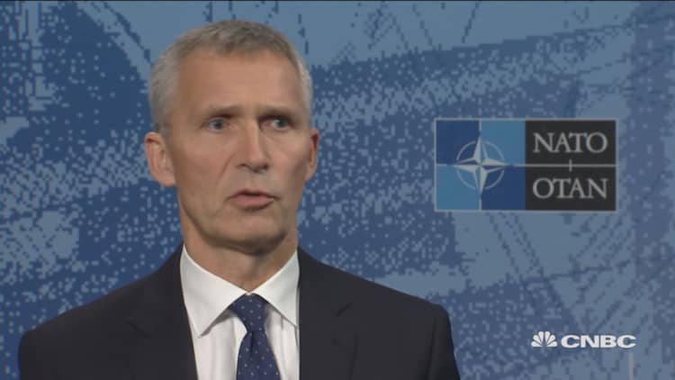 War games show more assertive Russia, NATO Secretary General says