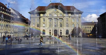 Swiss central bank changes mantra on franc overvaluation
