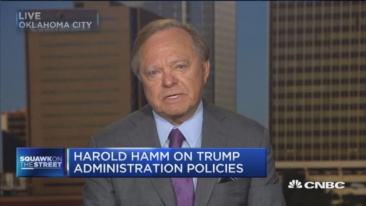 Harold Hamm: If we get Trump's policies we'll see 4% GDP