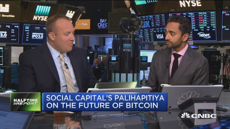 Chamath Palihapitiya on bitcoin: The genie has been let out of the bottle