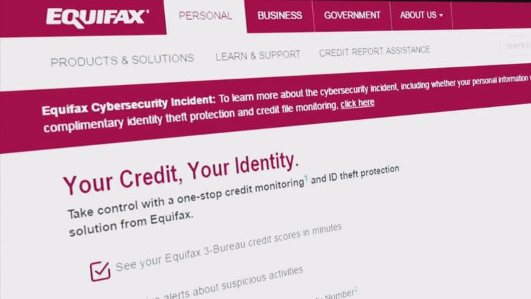 Equifax used 'admin' for the login and password of a non-US database