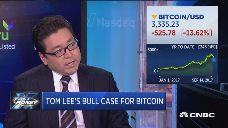 Tom Lee: Here's why bitcoin will hit $25,000