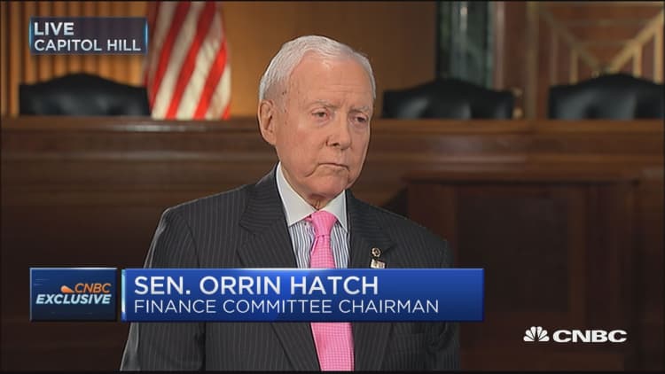 Sen. Orrin Hatch: We can do tax reform in 2017 but it will take cooperation