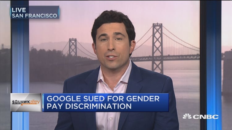 Google sued for gender pay discrimination