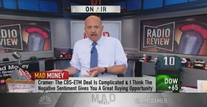 Cramer: Why the market is totally wrong about the CBS-Entercom merger
