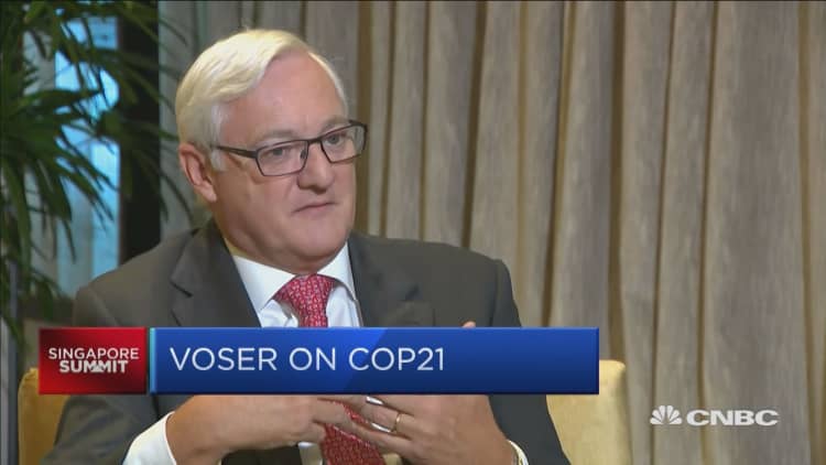 'The train has left the station' for COP21: ABB chairman