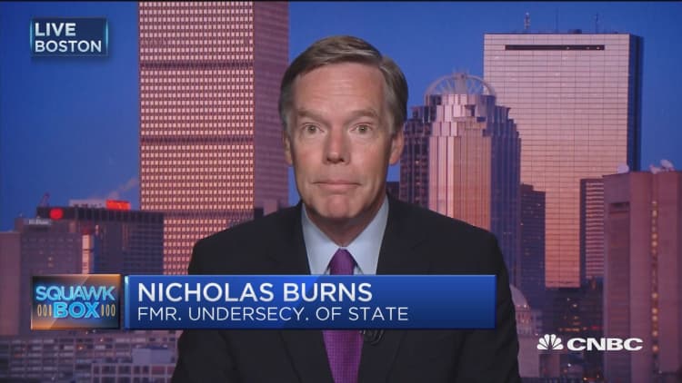 Trump's 'rocket man' comment tends to divide people: Harvard's Nicholas Burns
