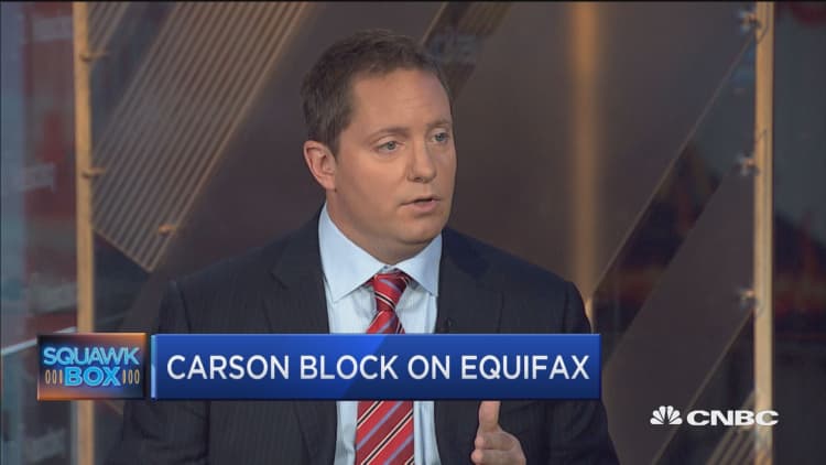 Muddy Waters' Carson Block: I'm suing Equifax and here's why...