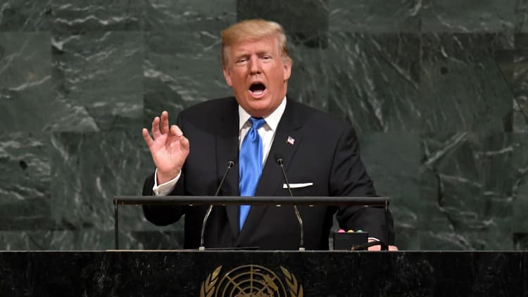Trump at UN: 'Rocket Man' Kim Jong Un 'is on a suicide mission'