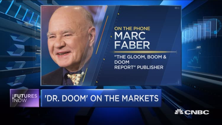 Get ready for a massive stock market decline, warns Marc 'Dr. Doom' Faber