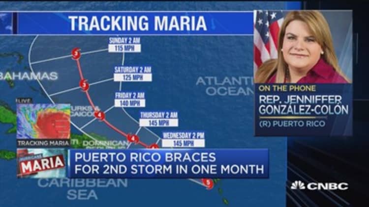 Puerto Rico Rep.: About 70,000 people still without power from Irma