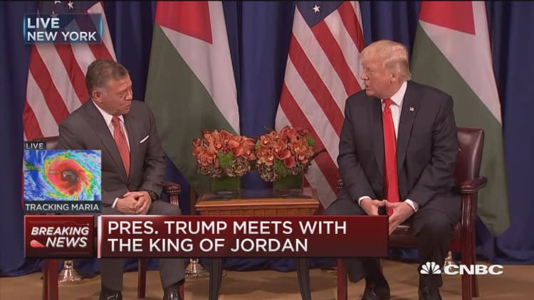 Trump: Our relationship with Jordan has never been better