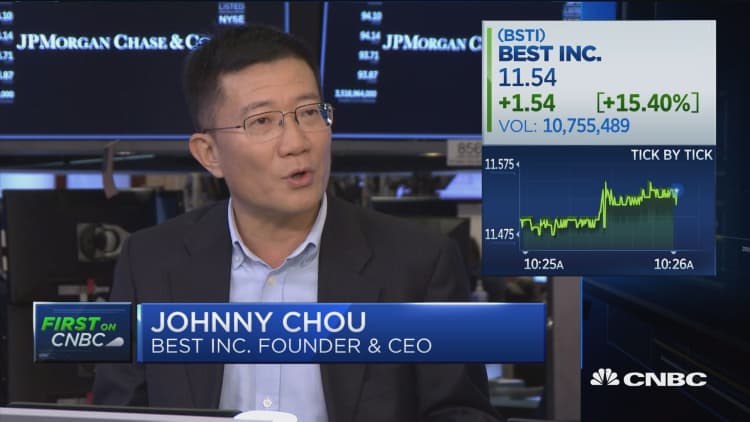 Best CEO Johnny Chou: Great opportunity as China's consumption is going up