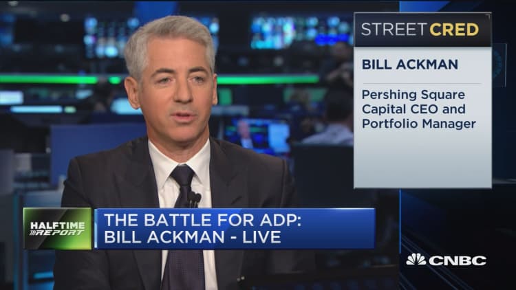 Bill Ackman: ADP has started to see real competition