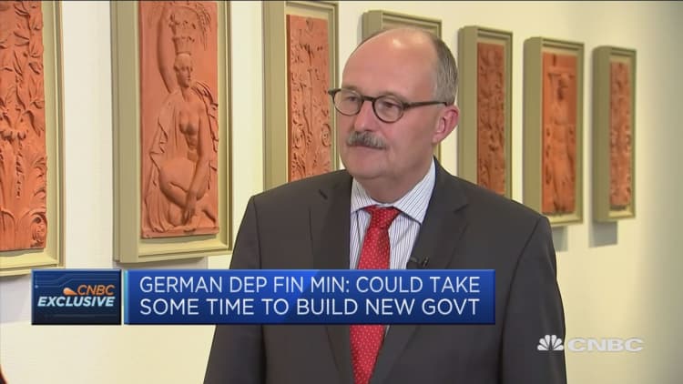 German coalition could take some time to come together: Deputy finance minister