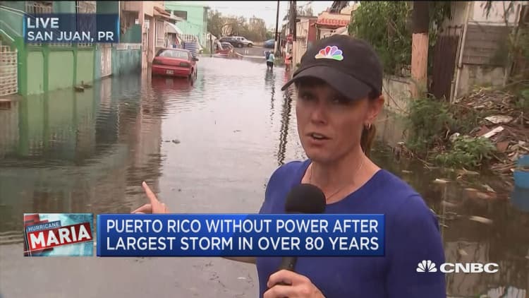 Puerto Rico without power after largest storm in over 80 years