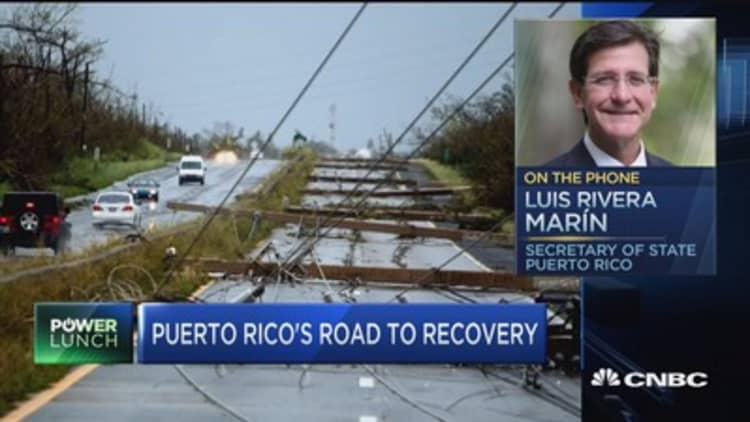 Puerto Rico Sec. of State on restoring power to the island