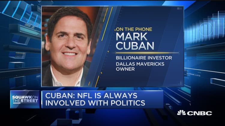 Mark Cuban: Trump should have said nothing about national anthem protests in NFL