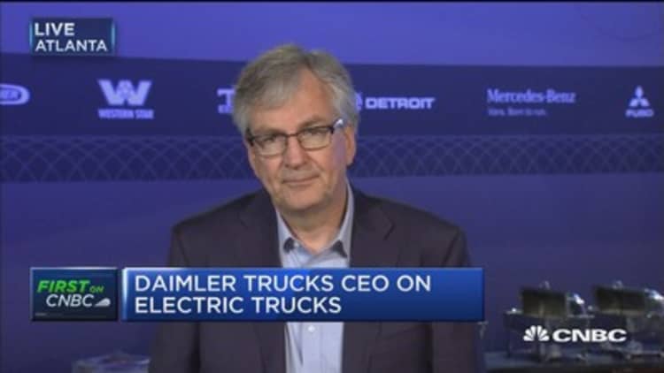 Daimler Trucks CEO: Electric trucks could revolutionize urban delivery process