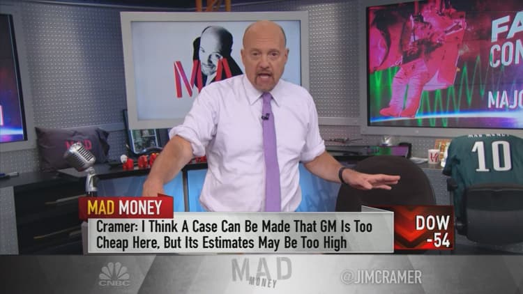 Cramer explains stock gains as money flows away from tech and into 'losing' sectors