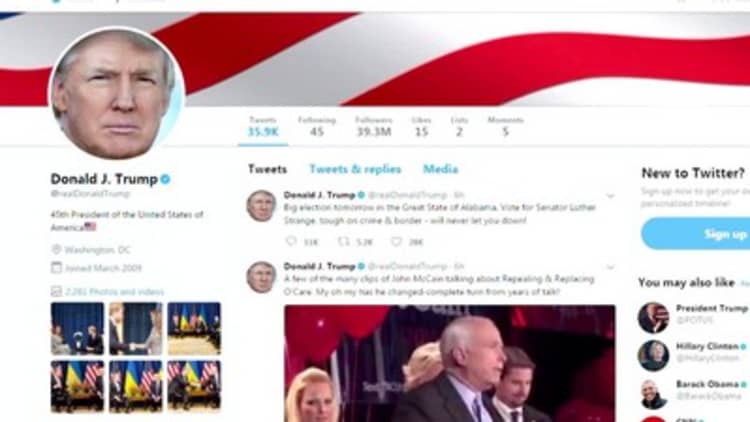 Why Twitter won't take down Donald Trump's tweet which North Korea called a 'declaration of war'