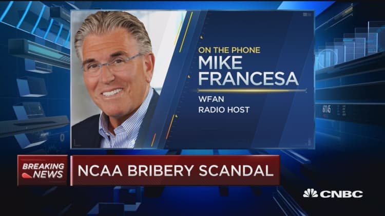 WFAN's Mike Francesa on NCAA arrest: The system is so far out of control