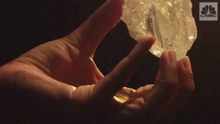 Largest diamond in a century sold for $53 million