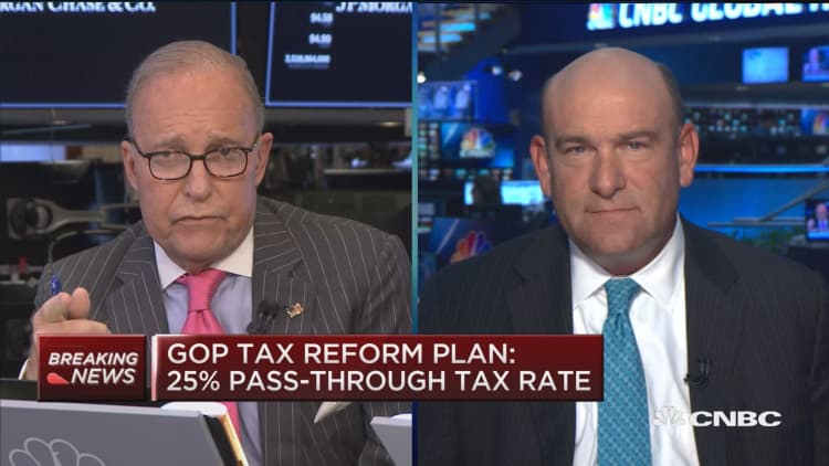 Doubling the standard deduction is huge: Kudlow on GOP tax reform plan