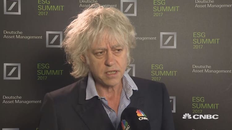 Bob Geldof on US climate change agreement withdrawal