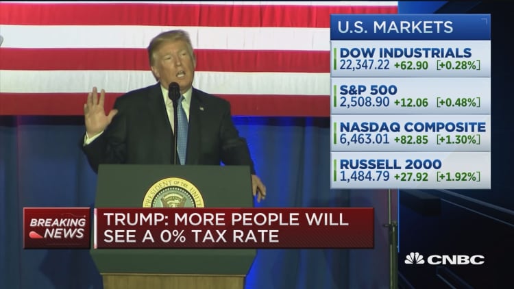 Trump: We will focus on middle class with tax cuts