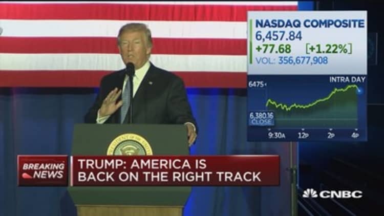 Trump: We will cut taxes on American businesses to create competition