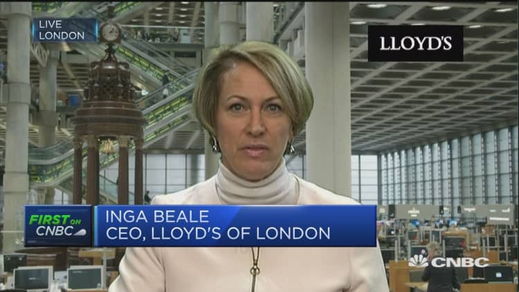 Lloyd’s of London: Estimate $4.5 billion net loss after hurricanes