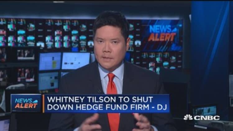 Whitney Tilson to shut down hedge fund firm: Dow Jones