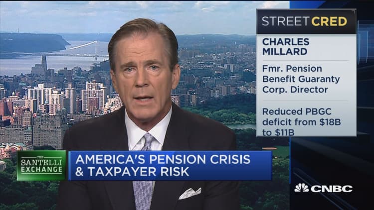 Santelli Exchange: America's pension crisis and taxpayer risk