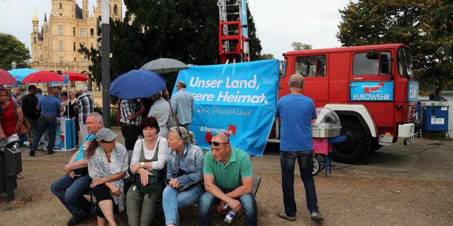 Feeling left out, under threat, east Germans rebel with far-right vote
