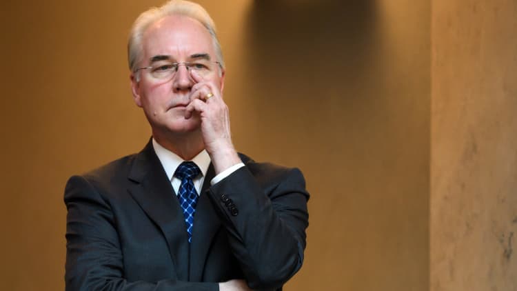 Tom Price out as HHS Secretary