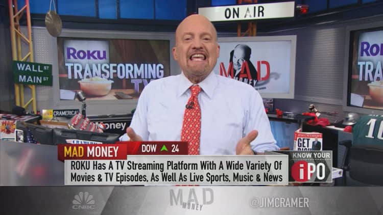 Cramer digs into Roku's IPO to see if the streaming stock is worth your time