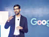 Google CEO Sundar Pichai speaks during Digital Unlocked Google event at Taj palace on Jan. 4, 2017, in New Delhi, India.