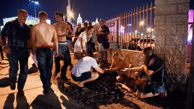 At least 50 dead, more than 200 injured in Las Vegas shooting