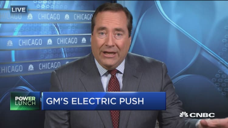 General Motors ramps up electric vehicle push