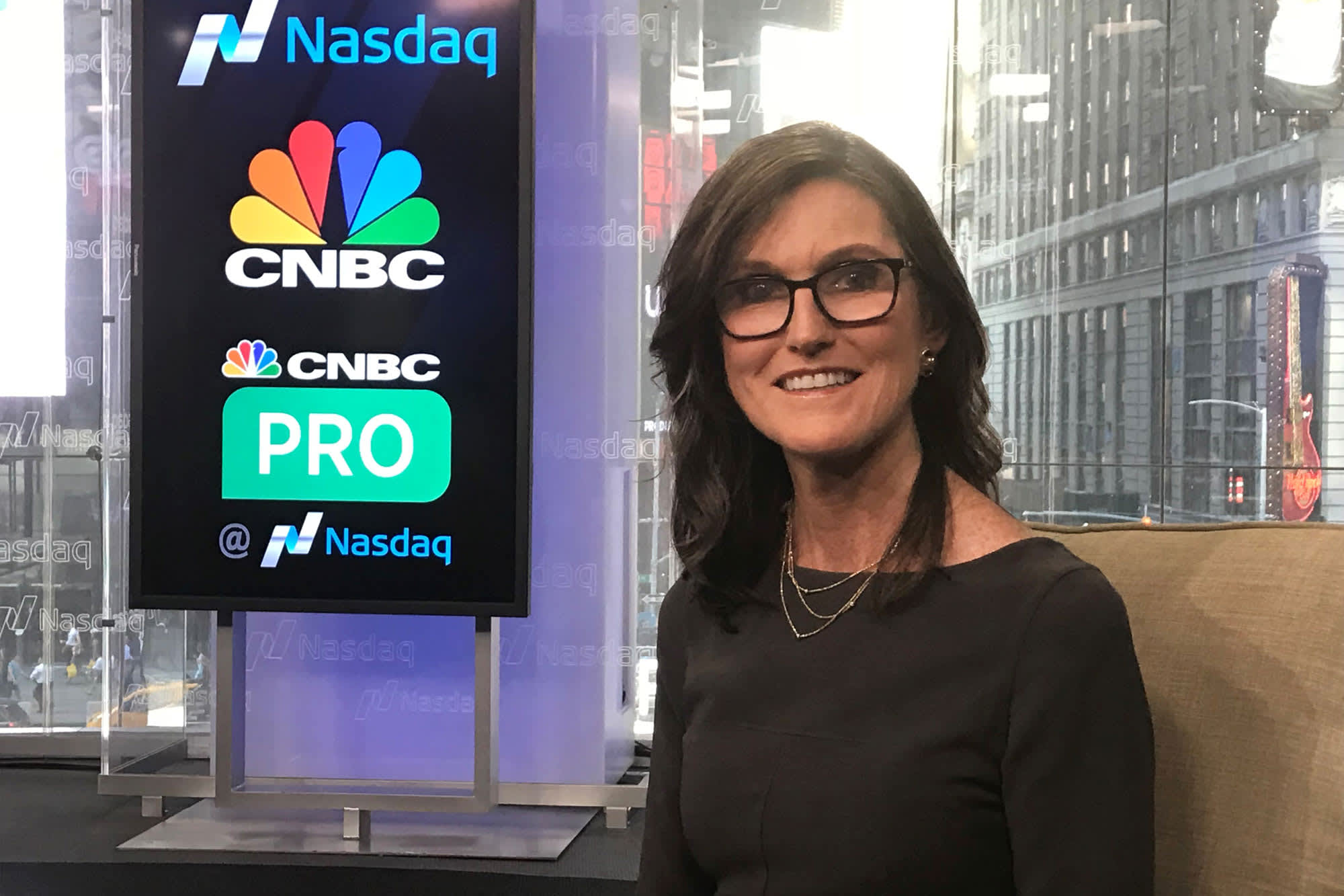 Cathie Wood says the underlying bull market is strengthening and she is finding big buying opportunities in the liquidation