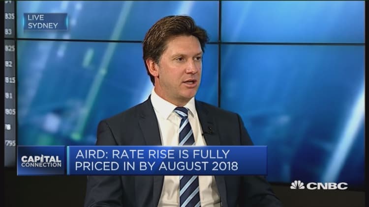 This economist sees the RBA hiking rates in late 2018