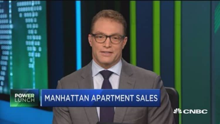 Average Manhattan apartment costs $2.2 million