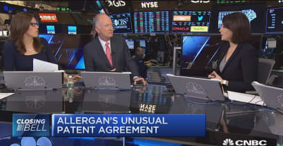 Allergan's unusual patent agreement
