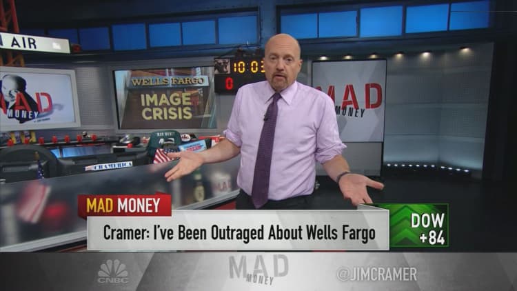 Cramer: My biggest problem with Wells Fargo's congressional hearing