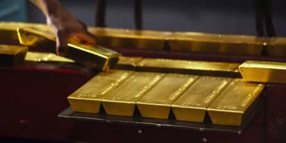 Gold pares gains as dollar comes off lows on US data