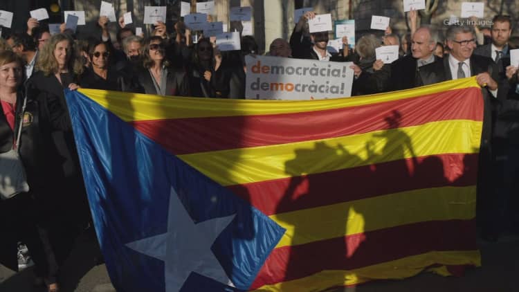 Catalonia crisis could spread 'chaos like a virus' across Europe