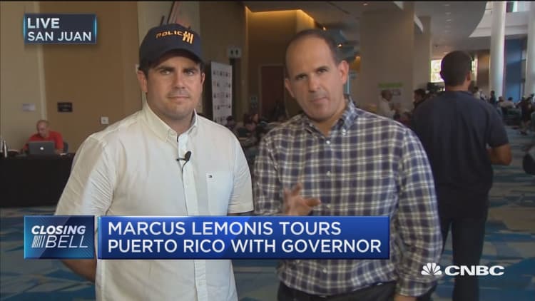 'The Profit' host Marcus Lemonis tours Puerto Rico with governor